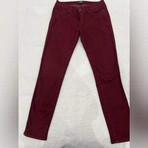 Paige Maroon Jeans